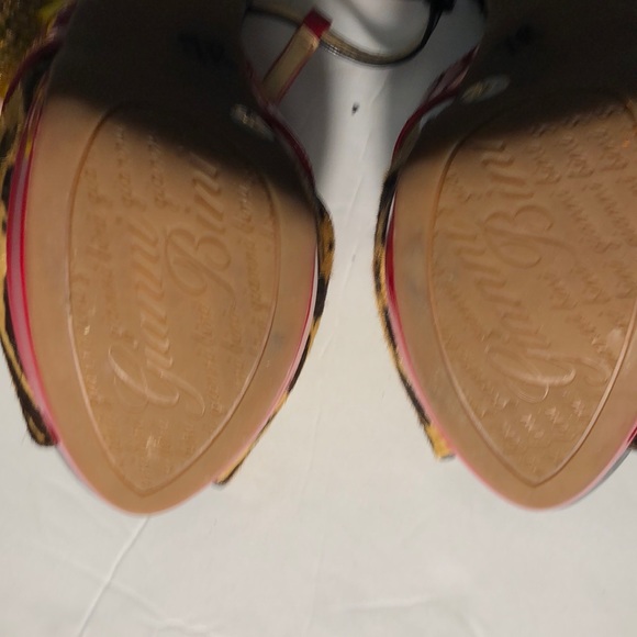 Gianni Bini Calf Hair Leopard Heels - Picture 5 of 7